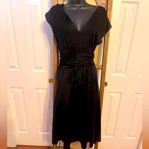Banana Republic Black Dress with Sash Size S; Very classy!